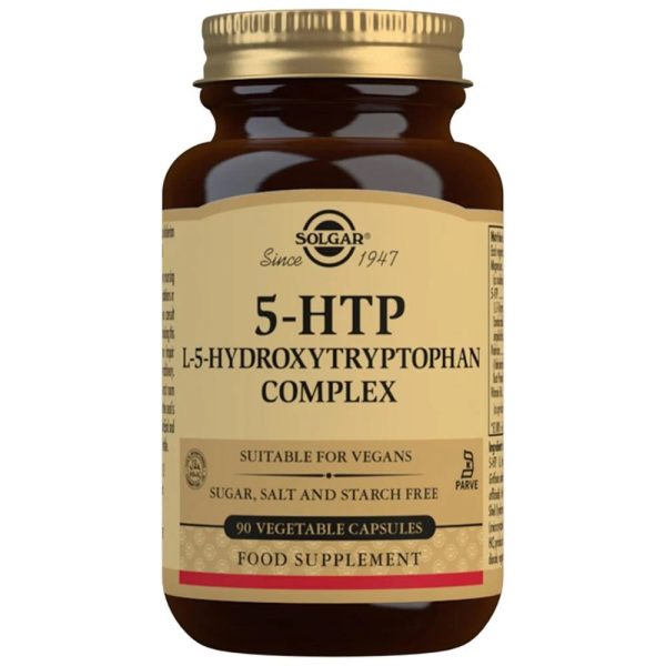 Solgar, 5-HTP, Vegan, 100 mg, 90 Capsules Vegetales