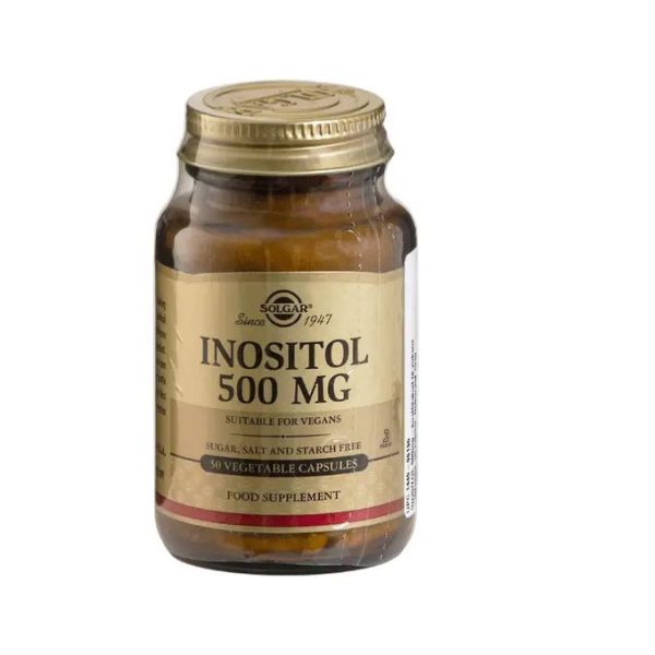 Solgar Inositol - 500 mg - 50 capsules vegans