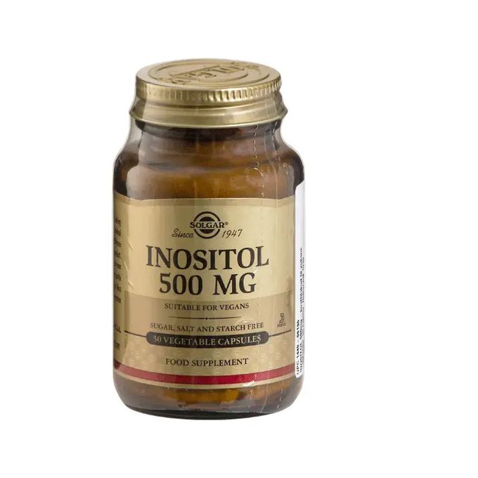 Solgar Inositol - 500 Mg - 50 Capsules Vegans - Green Market Maroc