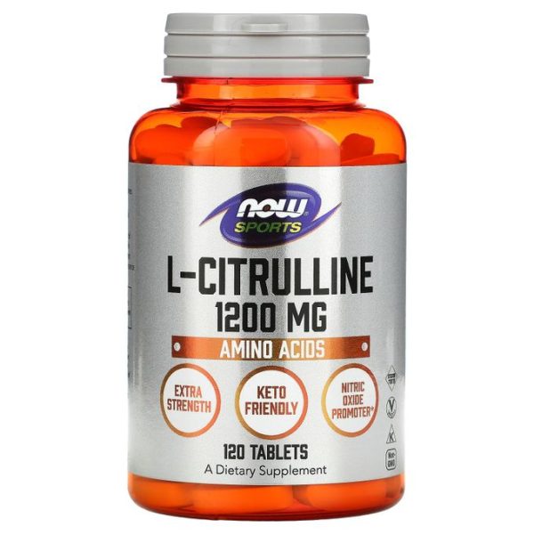 Now Foods  Citrulline -  1200 mg -- 120 Tablets